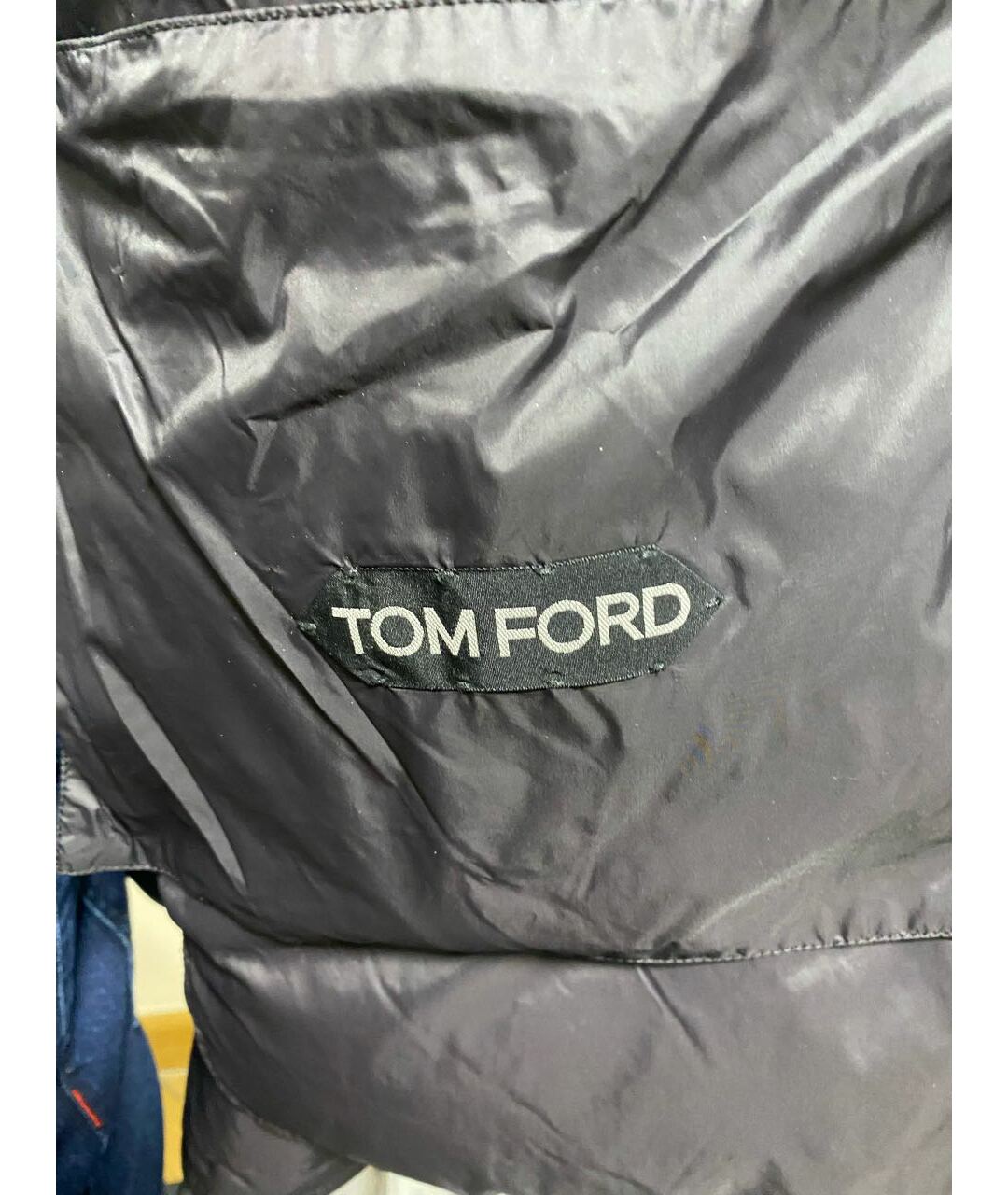 TOM FORD Черная полиамидовая куртка, фото 3