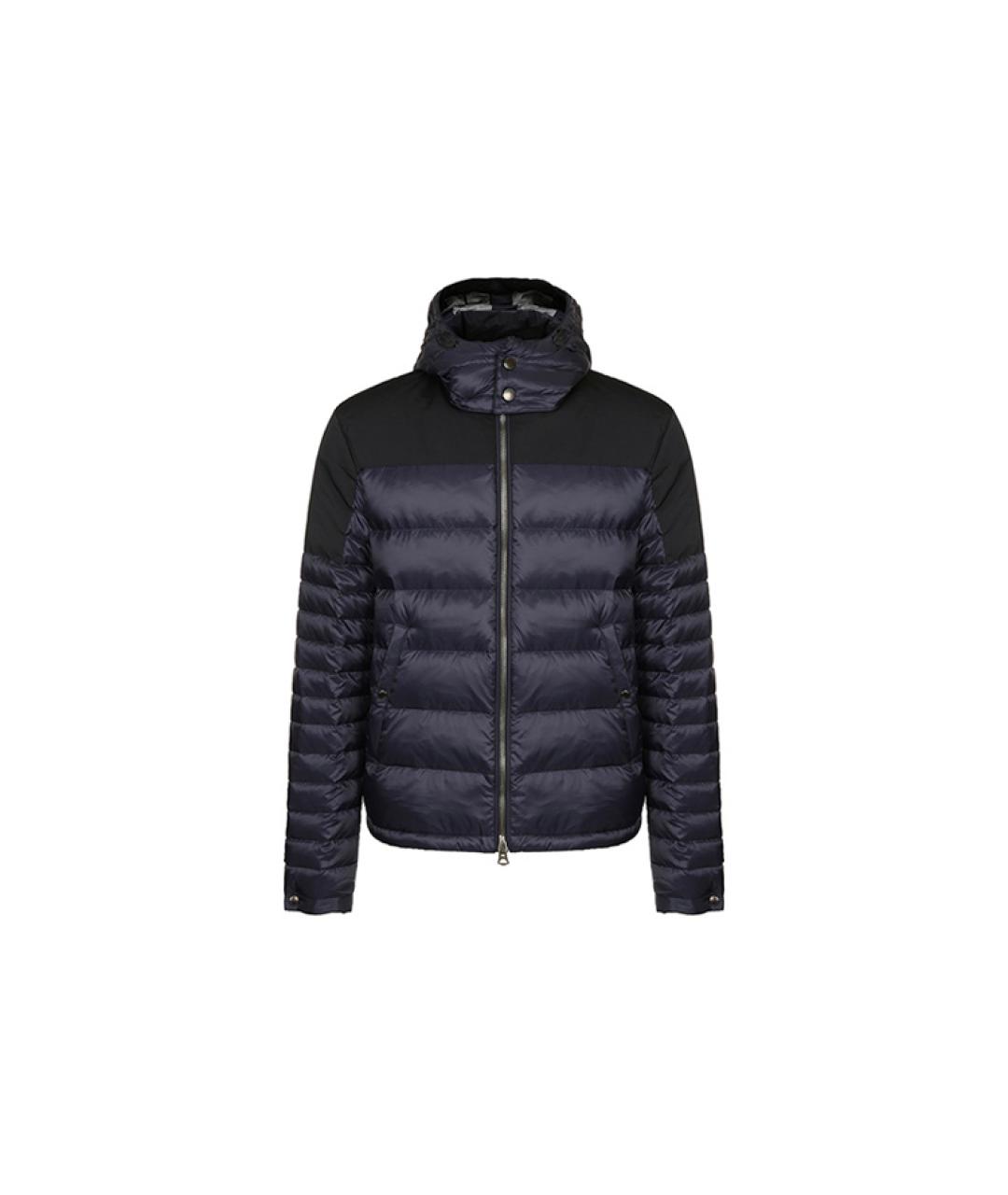 BURBERRY Темно-синий пуховик, фото 1