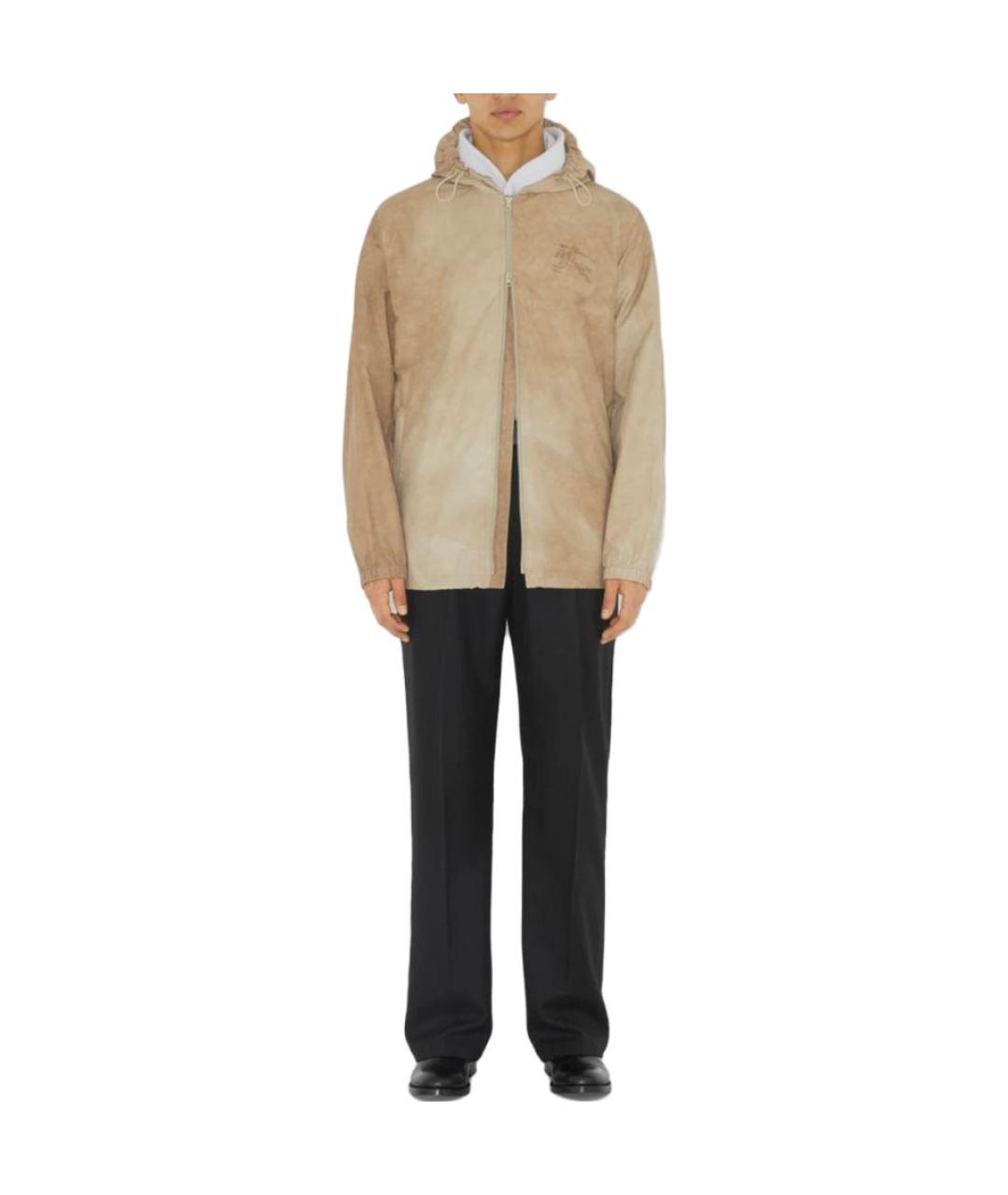 BURBERRY Бежевая куртка, фото 2