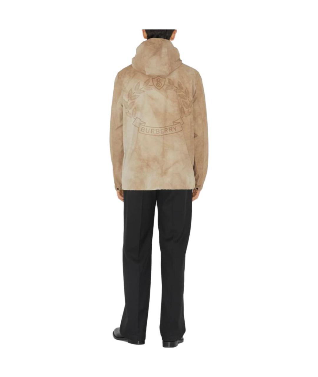 BURBERRY Бежевая куртка, фото 4
