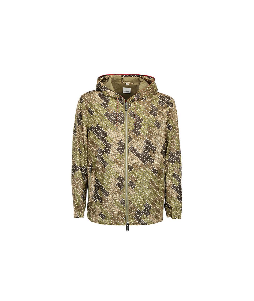 BURBERRY Зеленая куртка, фото 1
