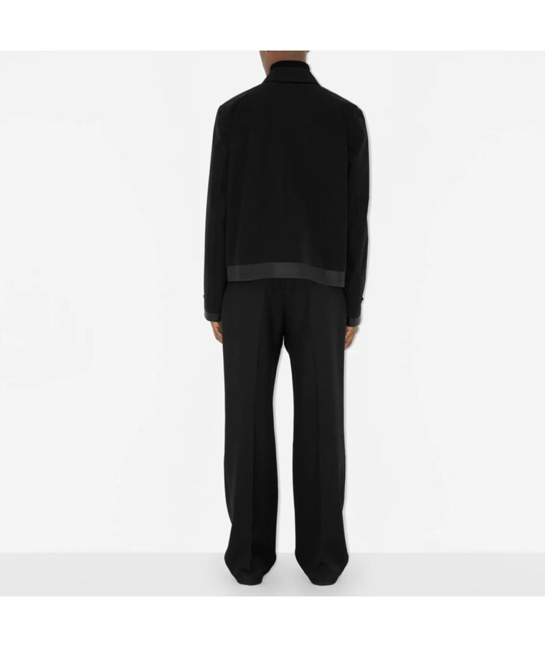 BURBERRY Черная шерстяная куртка, фото 3