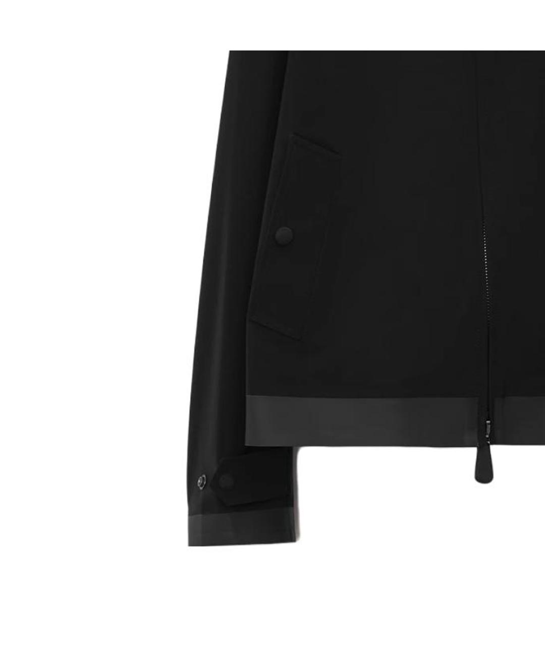 BURBERRY Черная шерстяная куртка, фото 6