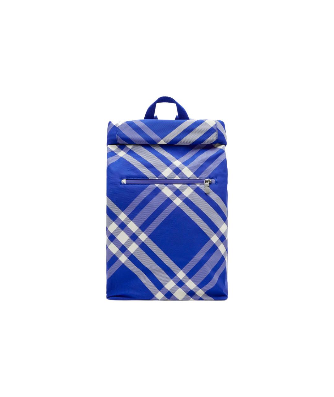 BURBERRY Синий рюкзак, фото 1