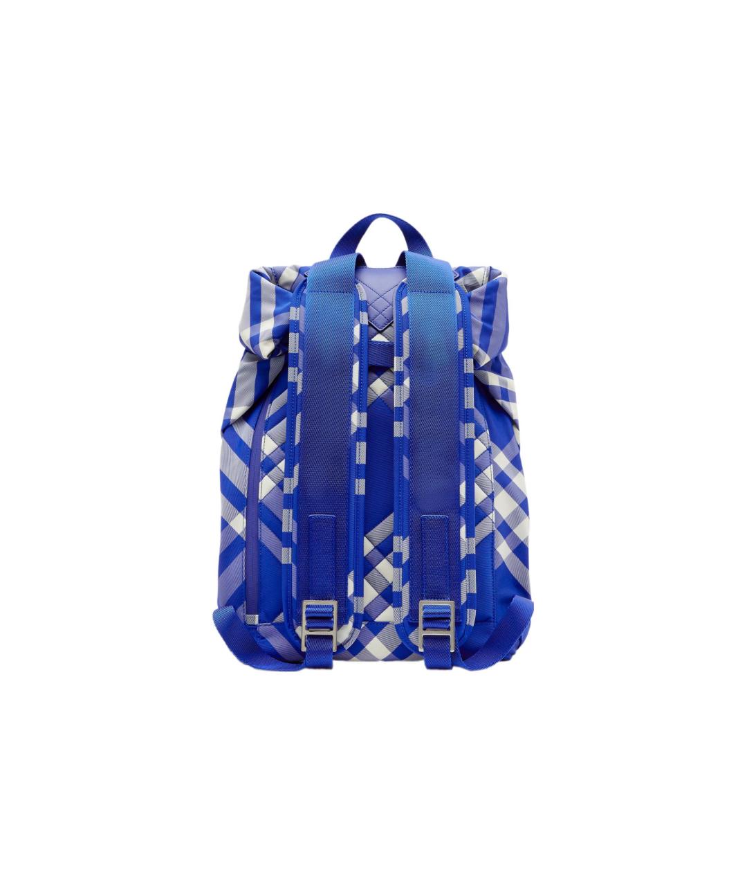 BURBERRY Синий рюкзак, фото 3