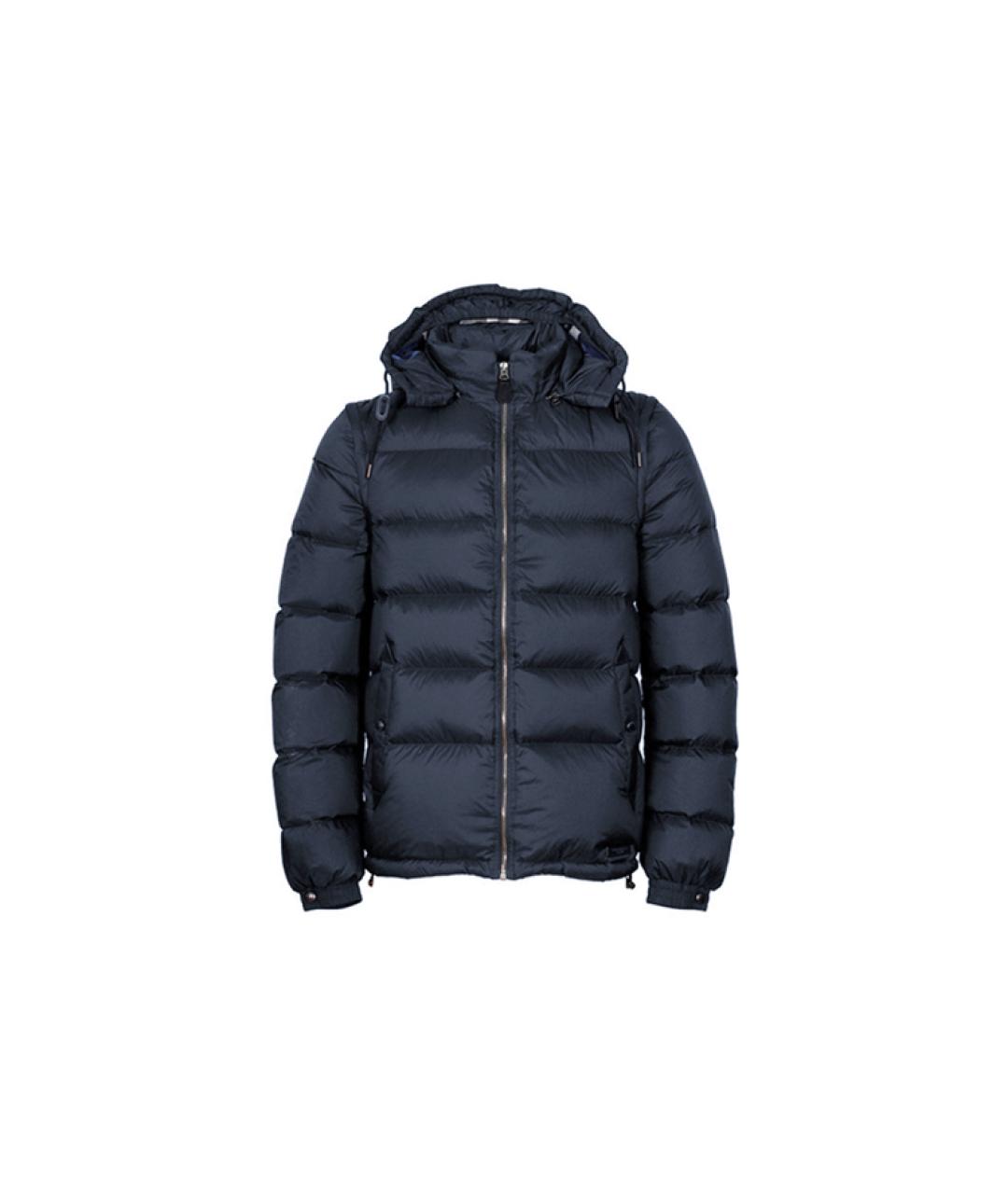 BURBERRY Темно-синий пуховик, фото 1