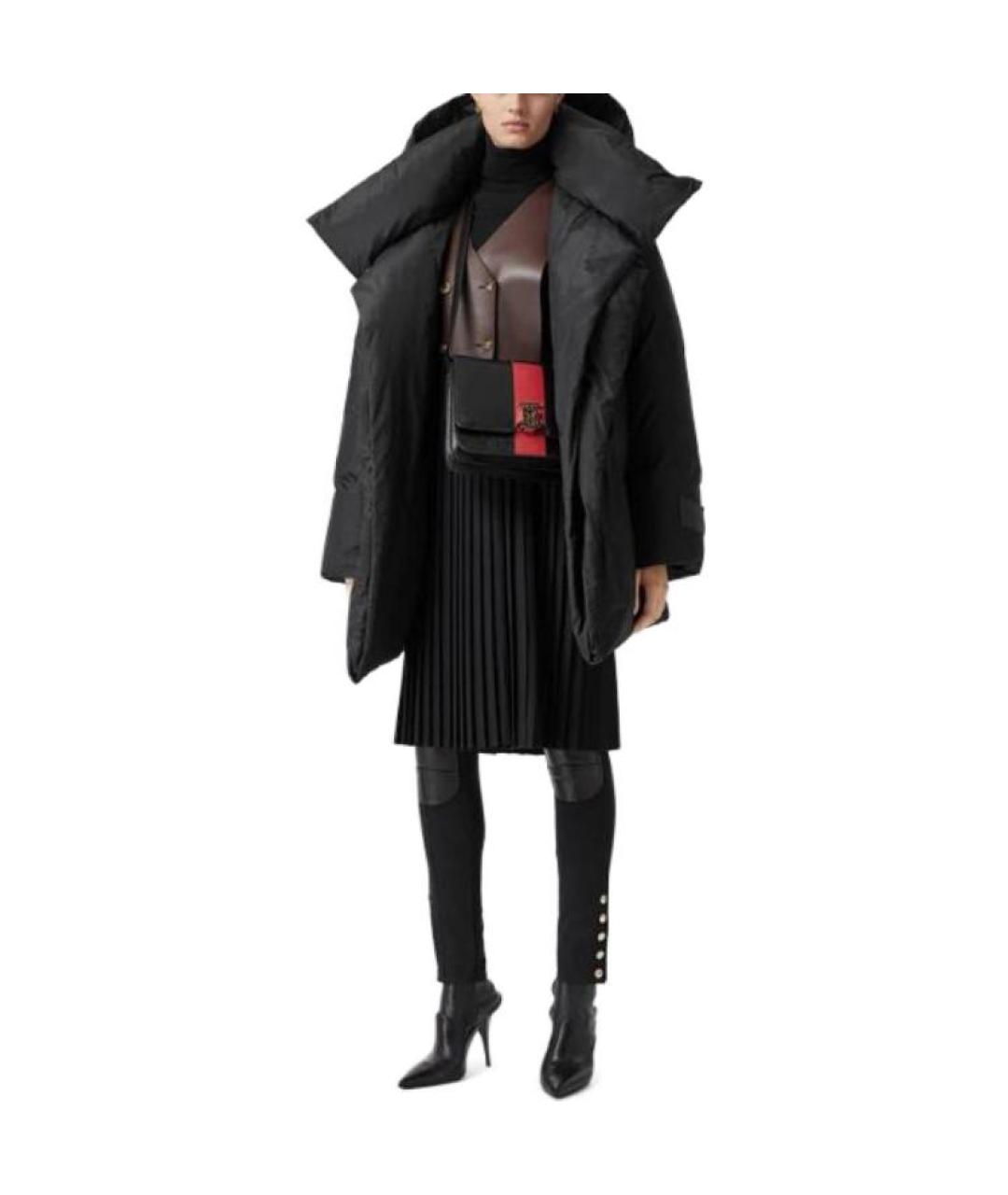 BURBERRY Черный пуховик, фото 2
