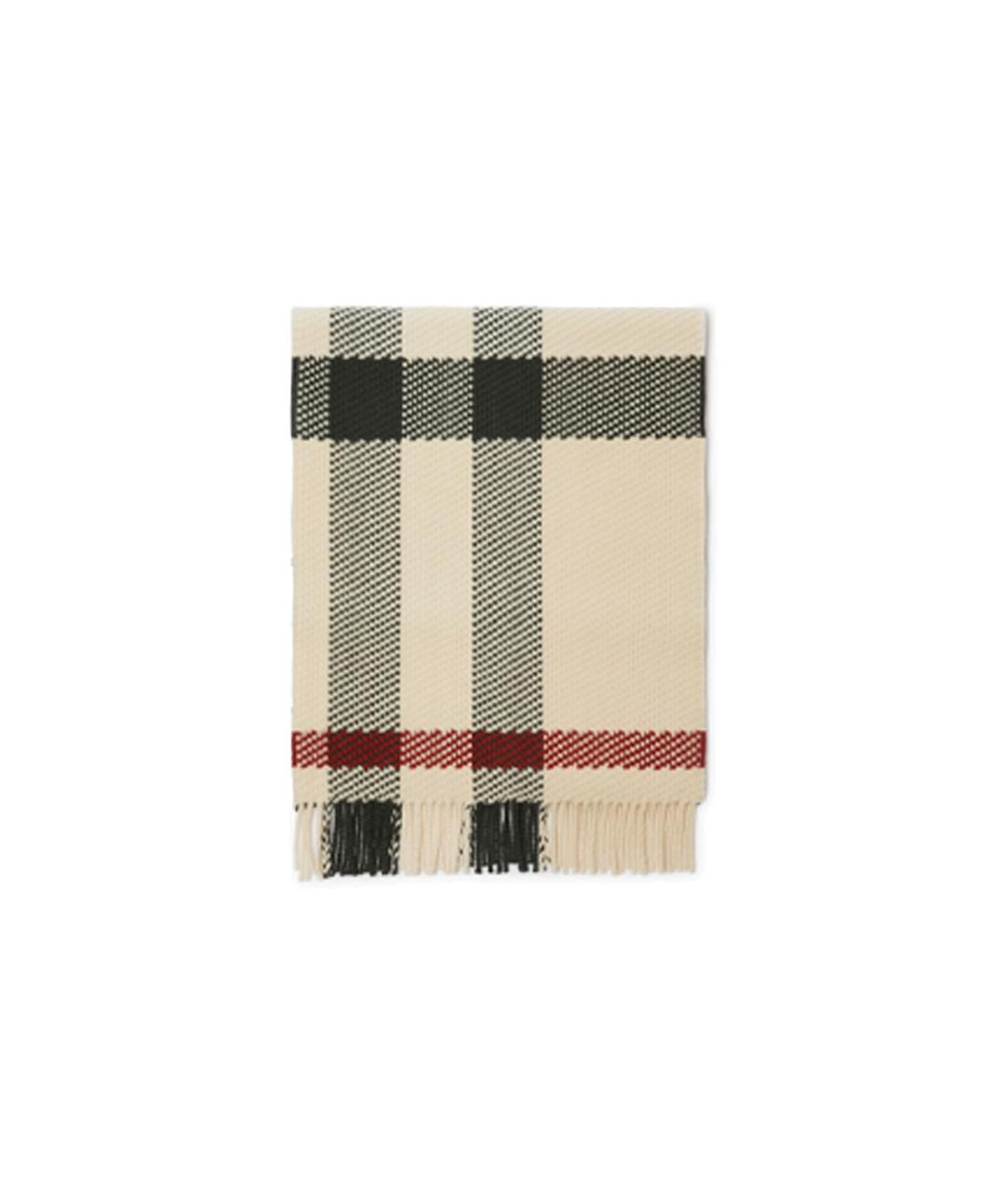 BURBERRY Мульти шерстяной шарф, фото 2