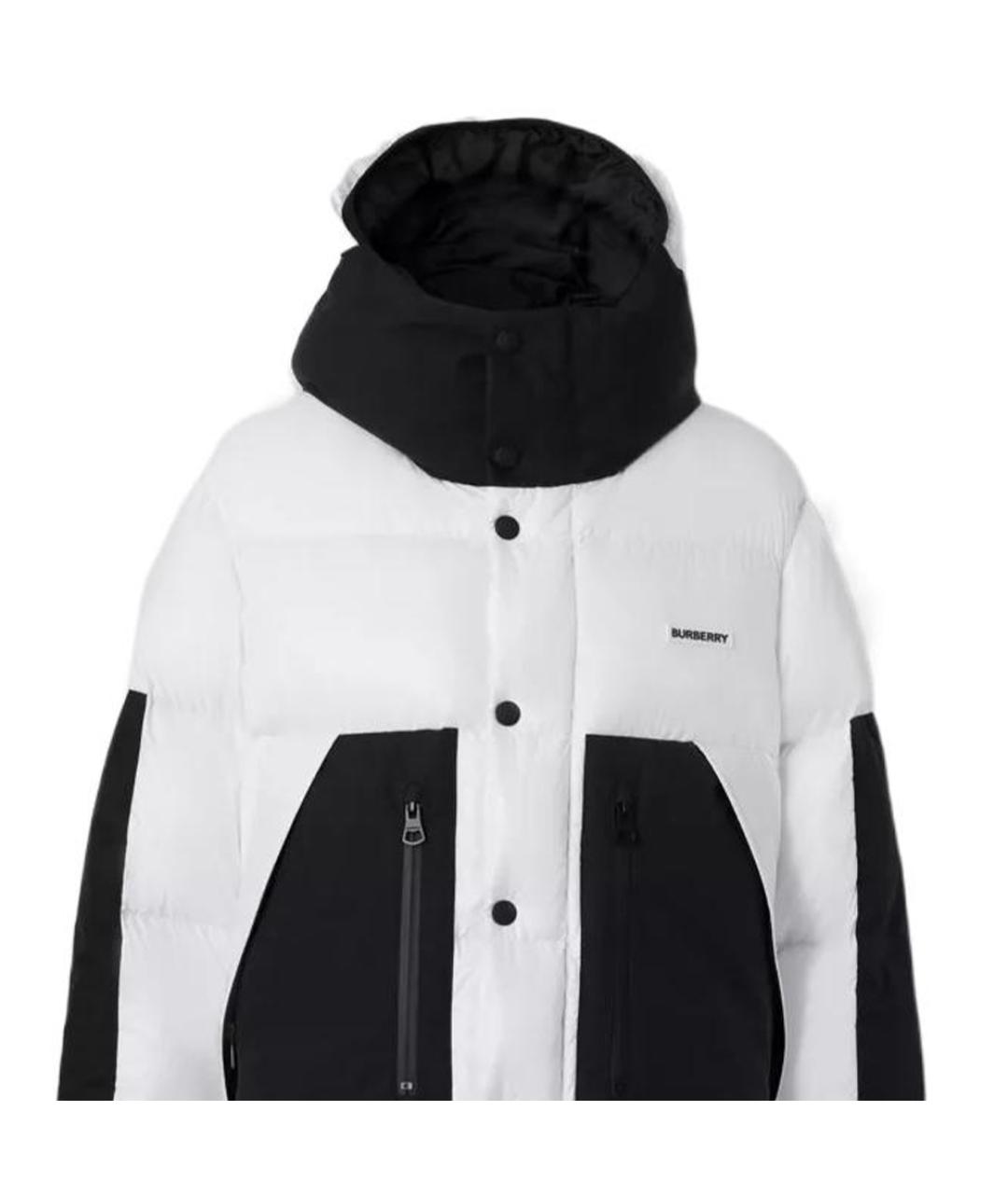 BURBERRY Белый пуховик, фото 6