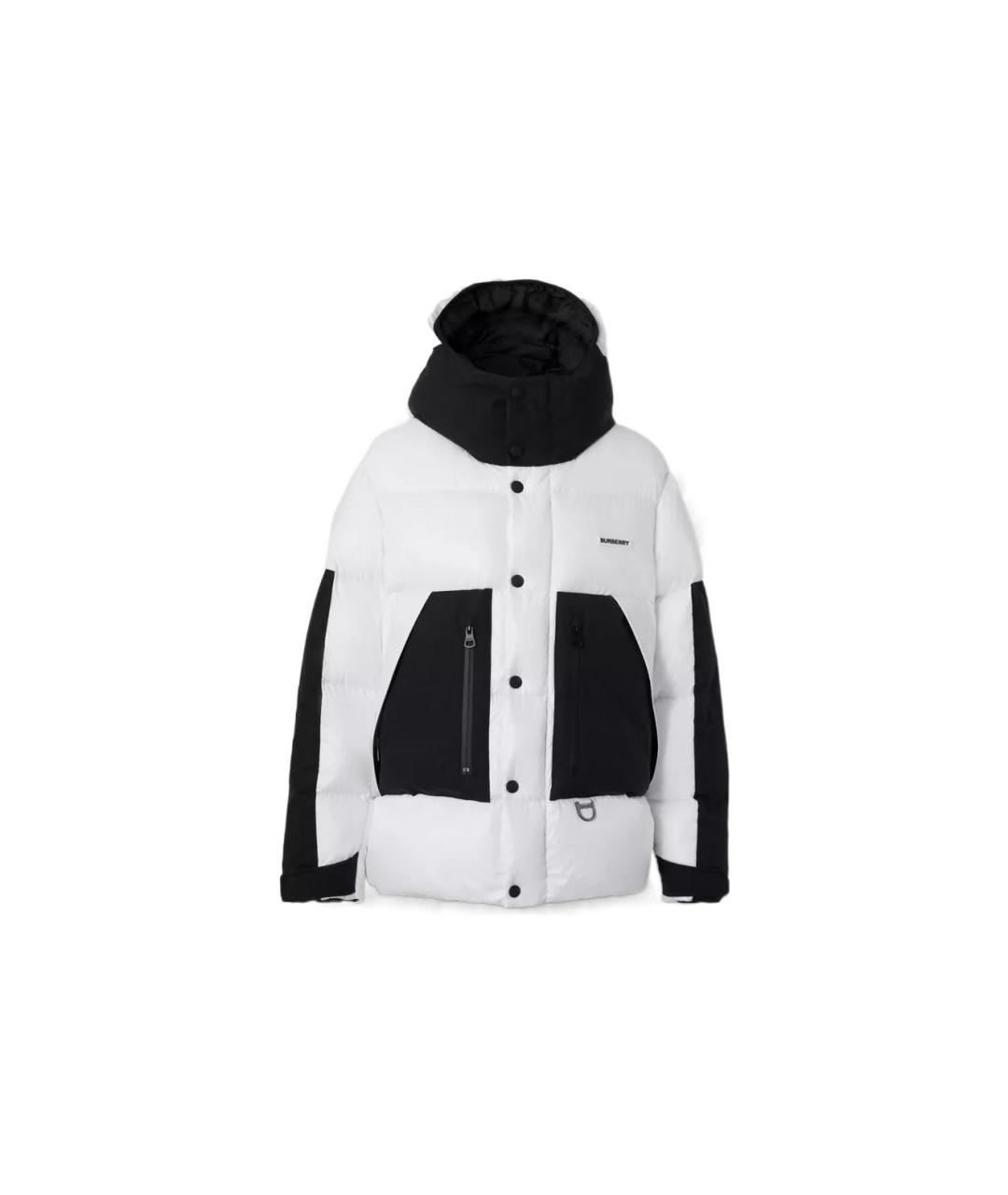 BURBERRY Белый пуховик, фото 1