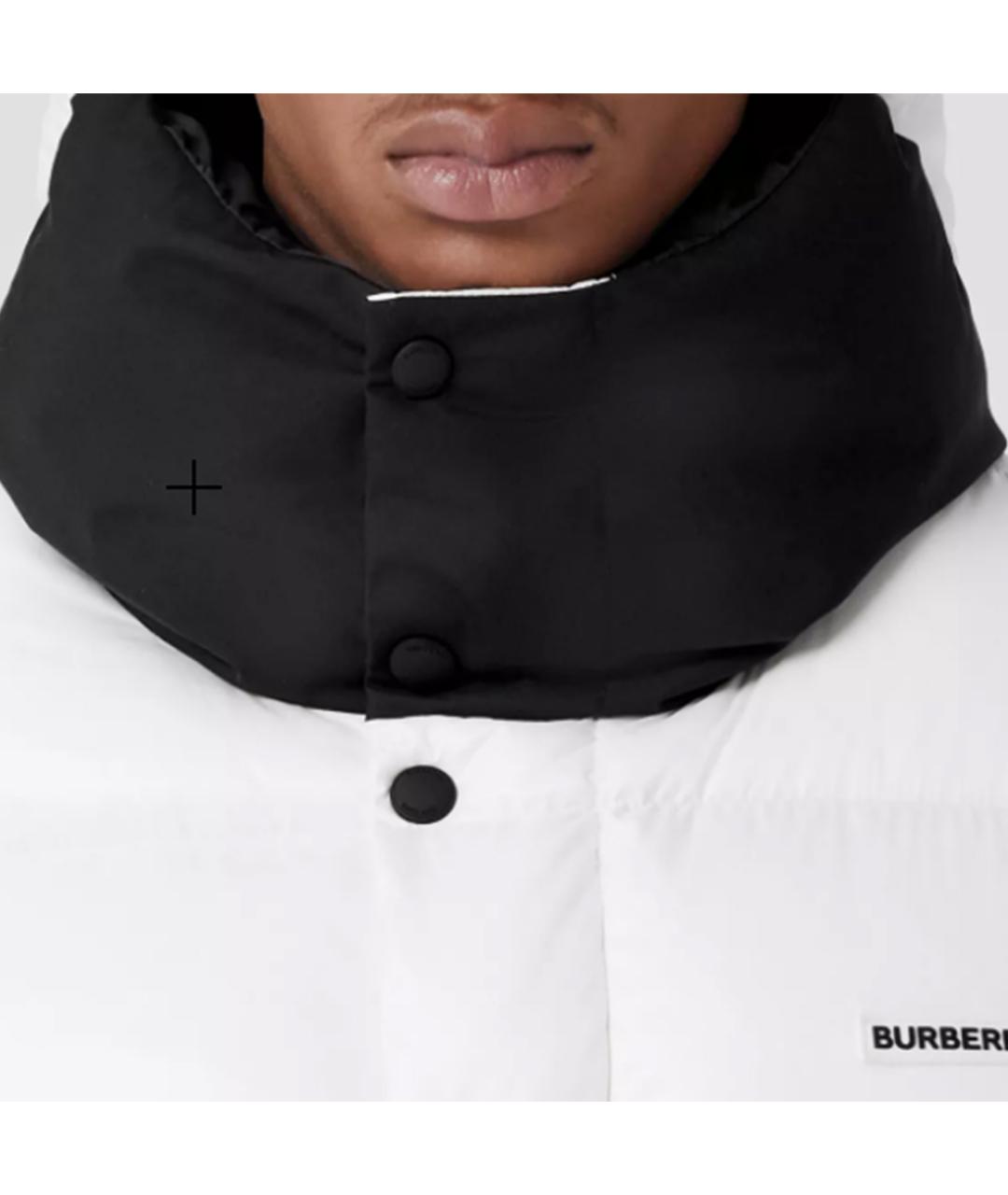 BURBERRY Белый пуховик, фото 4