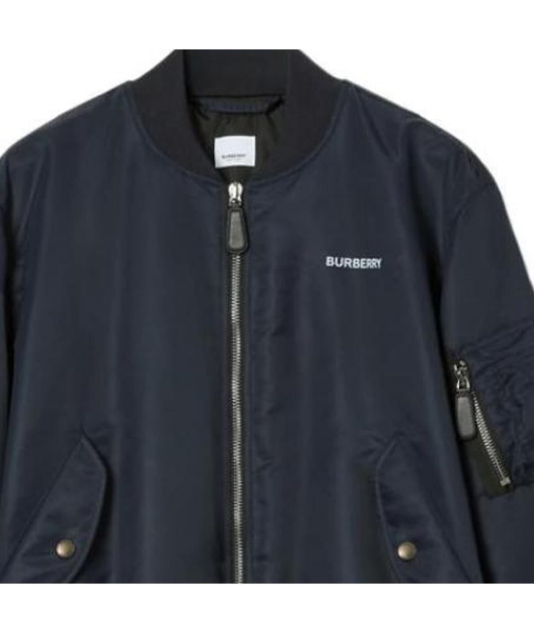 BURBERRY Темно-синяя куртка, фото 5
