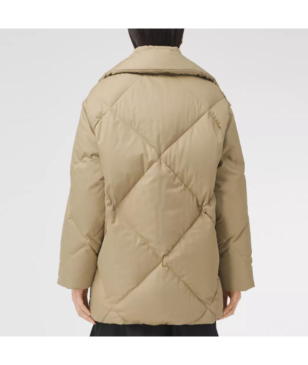 BURBERRY Бежевый пуховик, фото 4