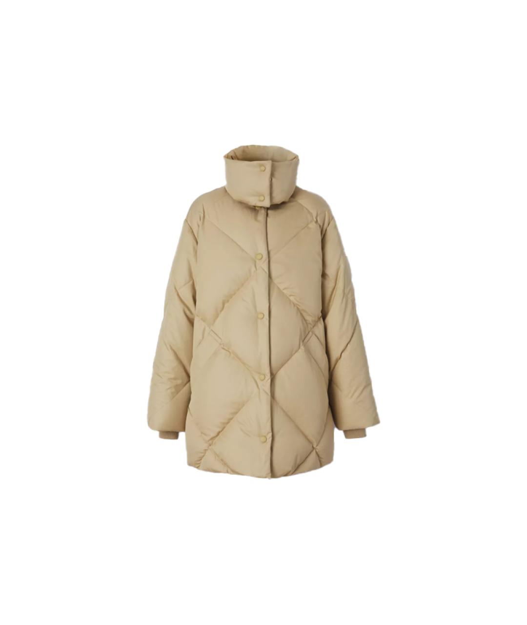 BURBERRY Бежевый пуховик, фото 1