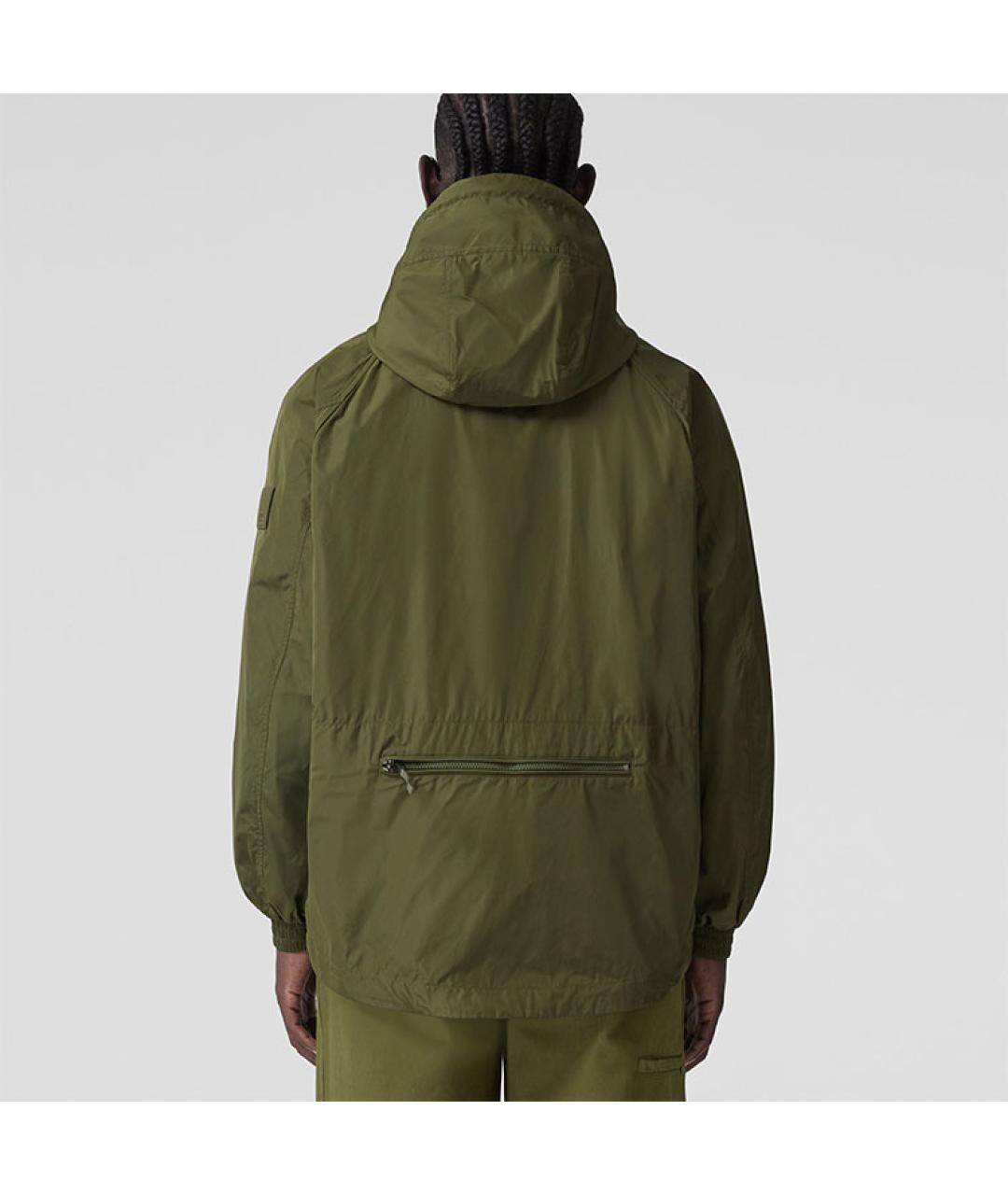 BURBERRY Хаки куртка, фото 3