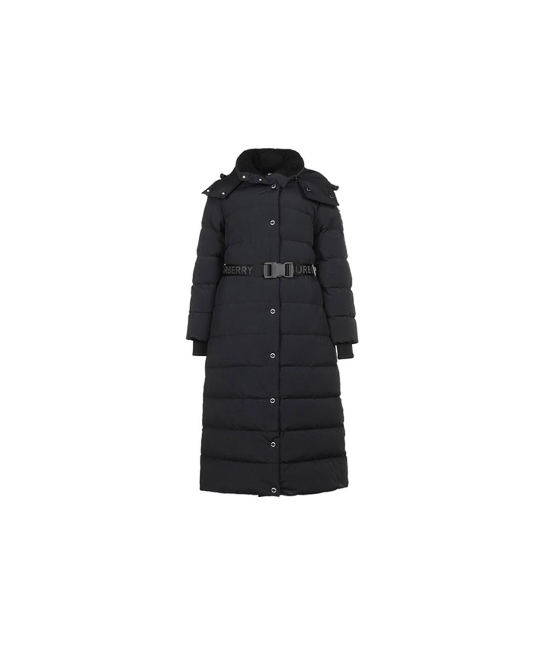 BURBERRY Черный пуховик, фото 1