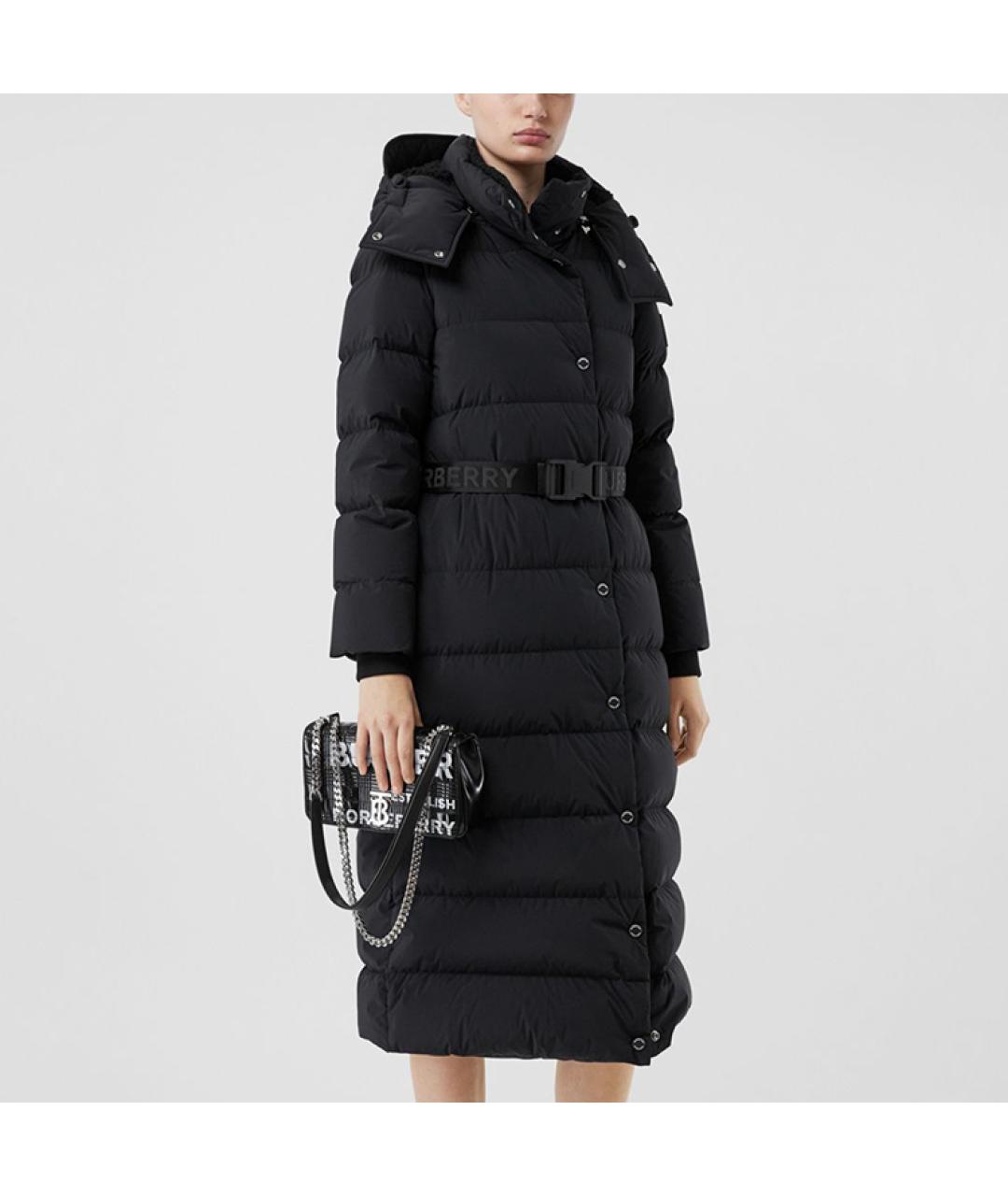 BURBERRY Черный пуховик, фото 4