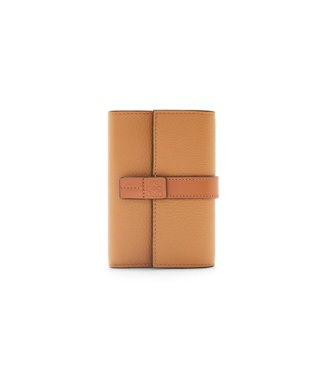 LOEWE Коричневый кожаный кошелек, фото 1