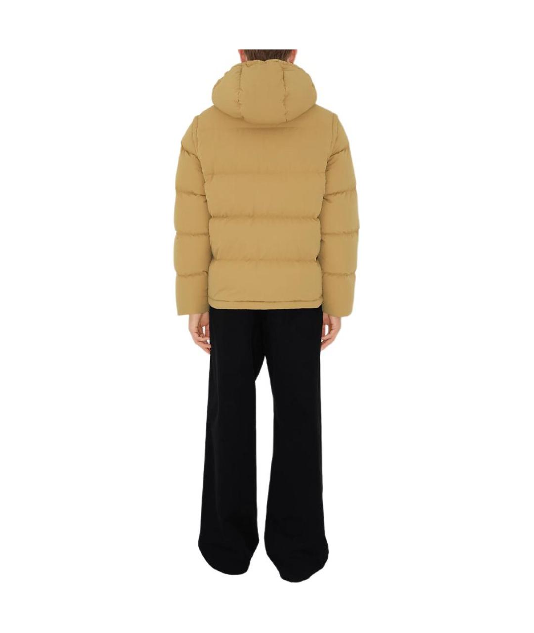 BURBERRY Бежевый пуховик, фото 4