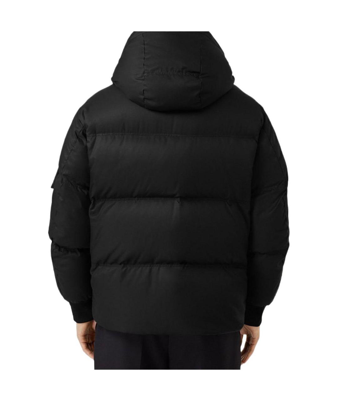 BURBERRY Черный пуховик, фото 3