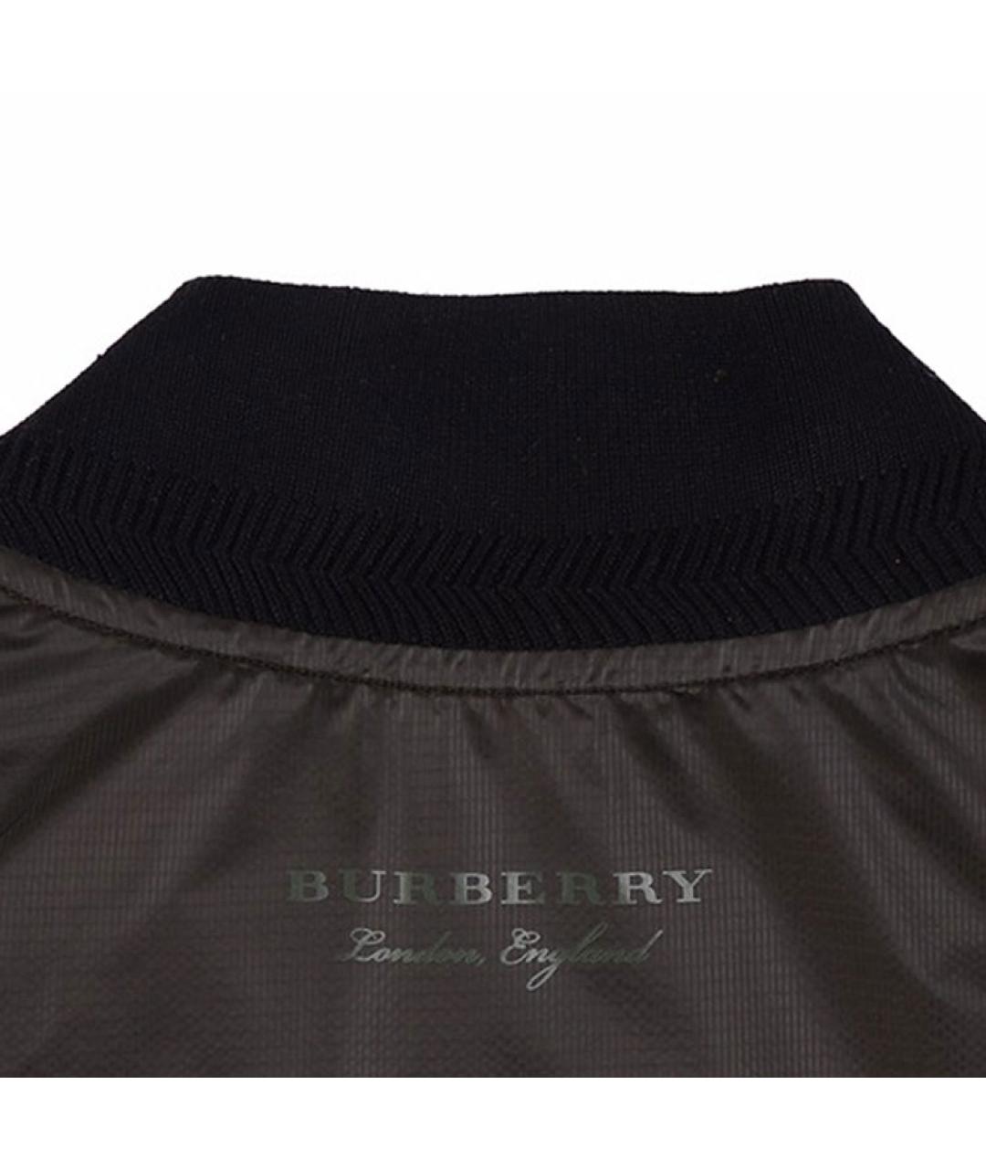 BURBERRY Черная куртка, фото 5