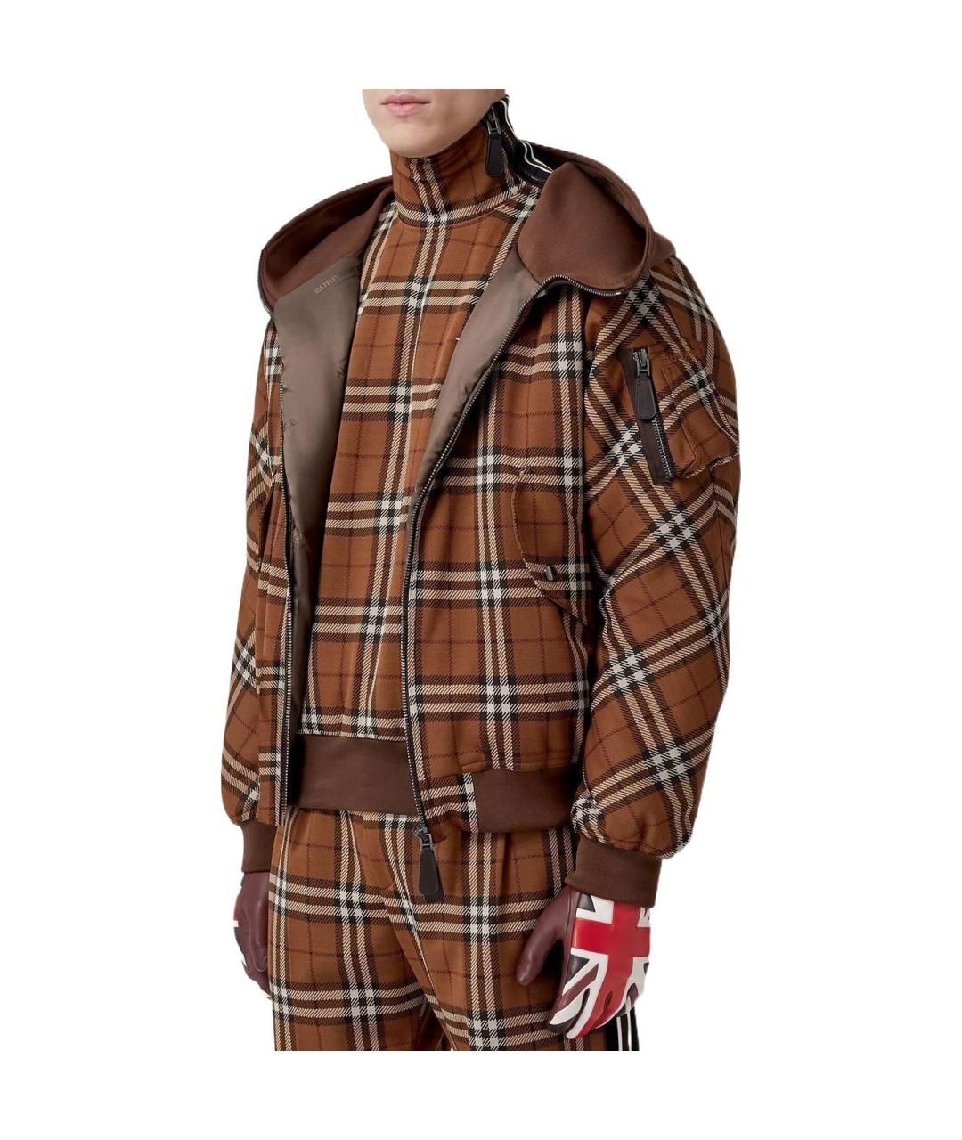 BURBERRY Коричневая куртка, фото 4