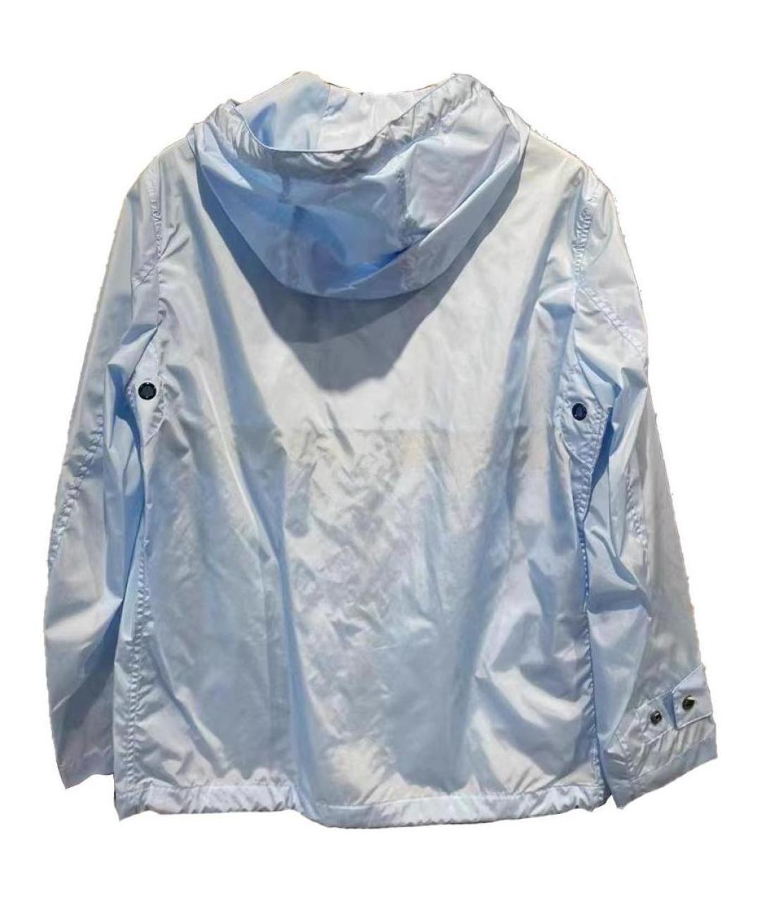 BURBERRY Голубая куртка, фото 2