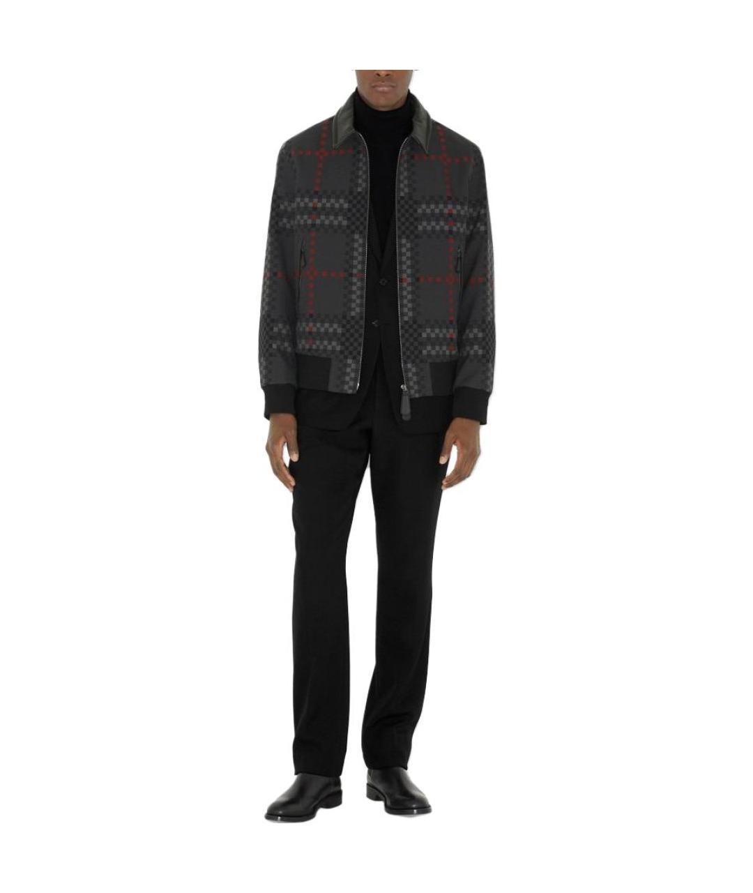 BURBERRY Черная куртка, фото 2