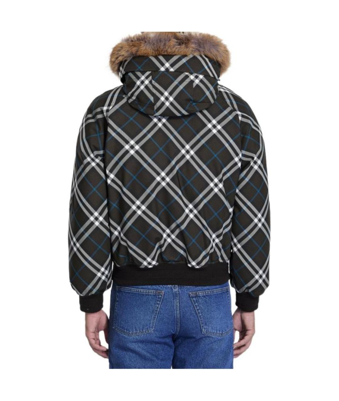 BURBERRY Черная куртка, фото 3