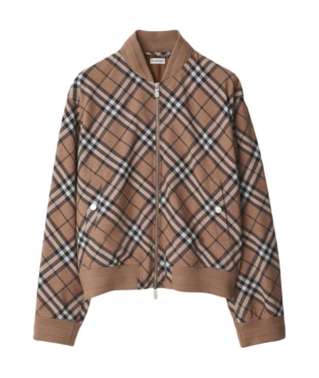 BURBERRY Коричневая куртка, фото 1