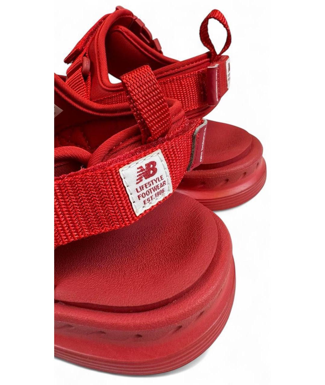 NEW BALANCE Бордовые сандалии, фото 4