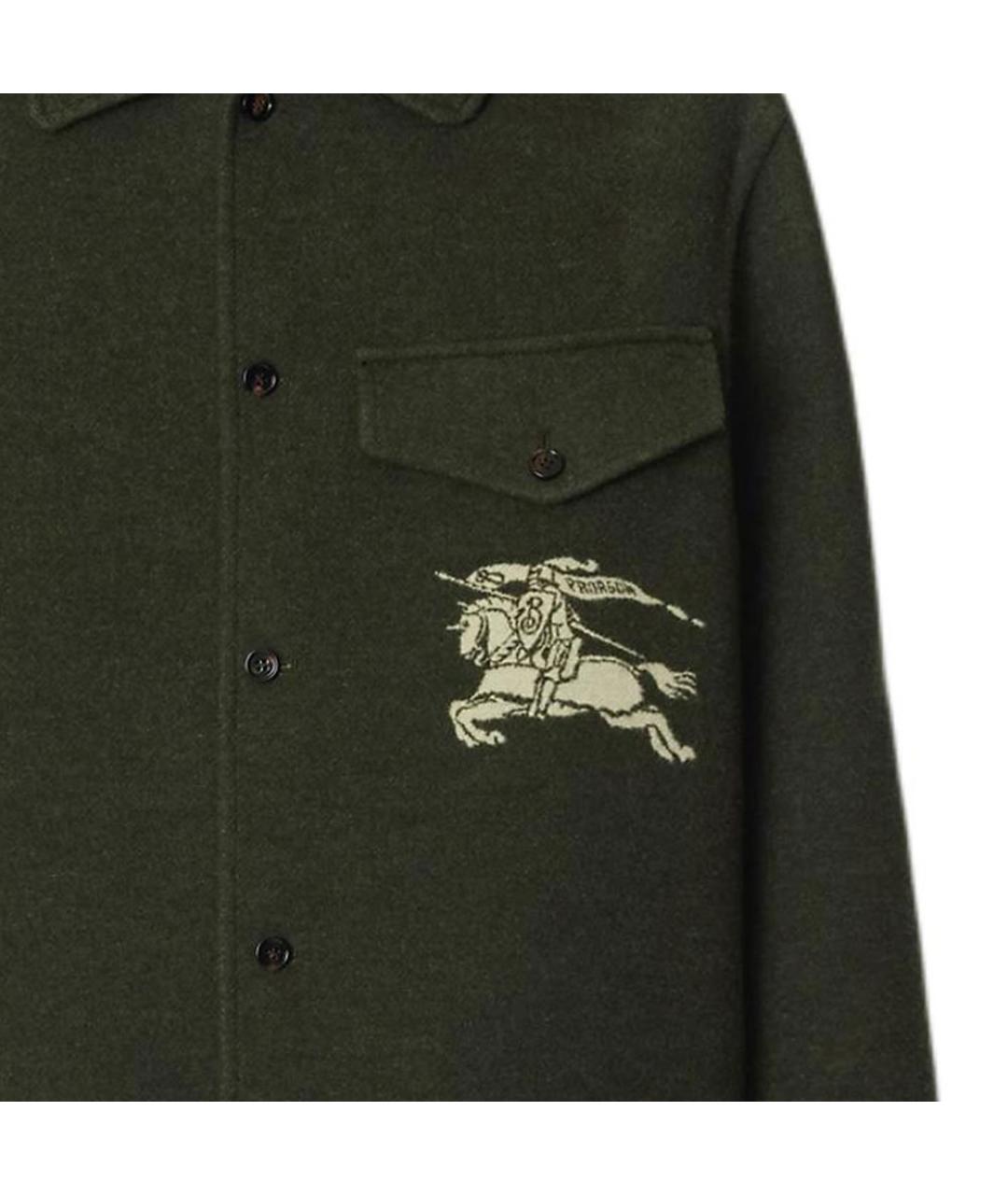 BURBERRY Хаки куртка, фото 5