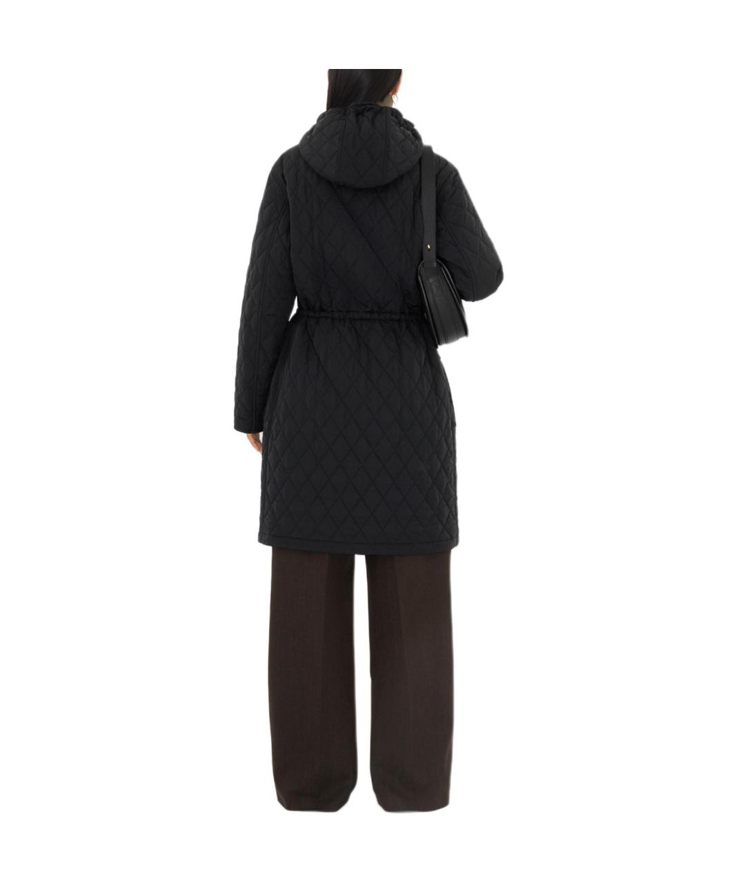 BURBERRY Черный пуховик, фото 4