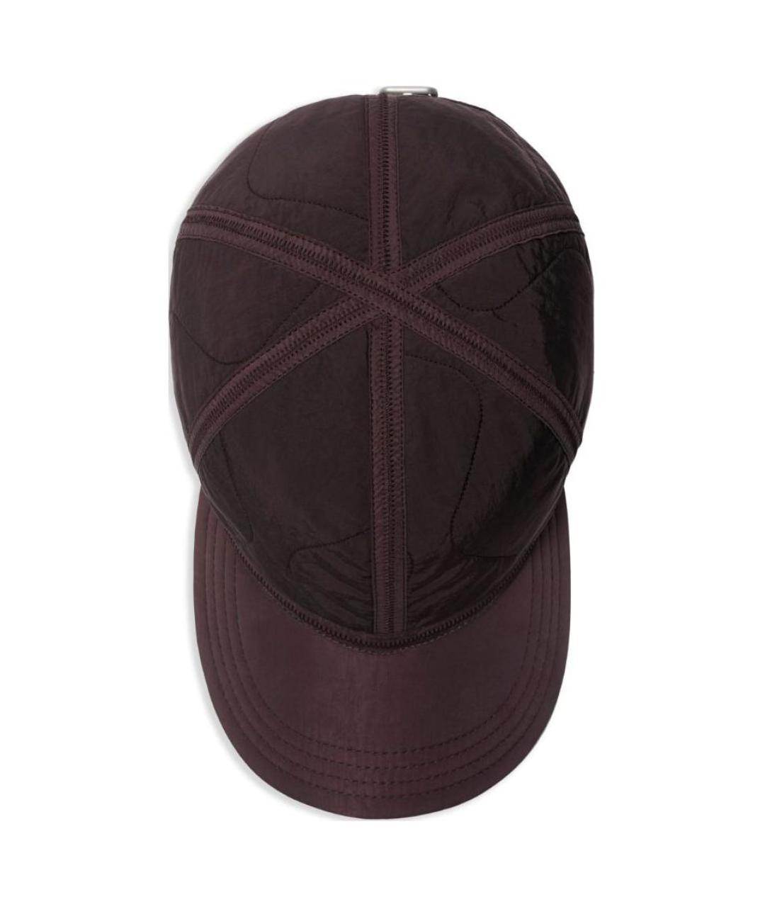 BURBERRY Бордовая кепка, фото 4