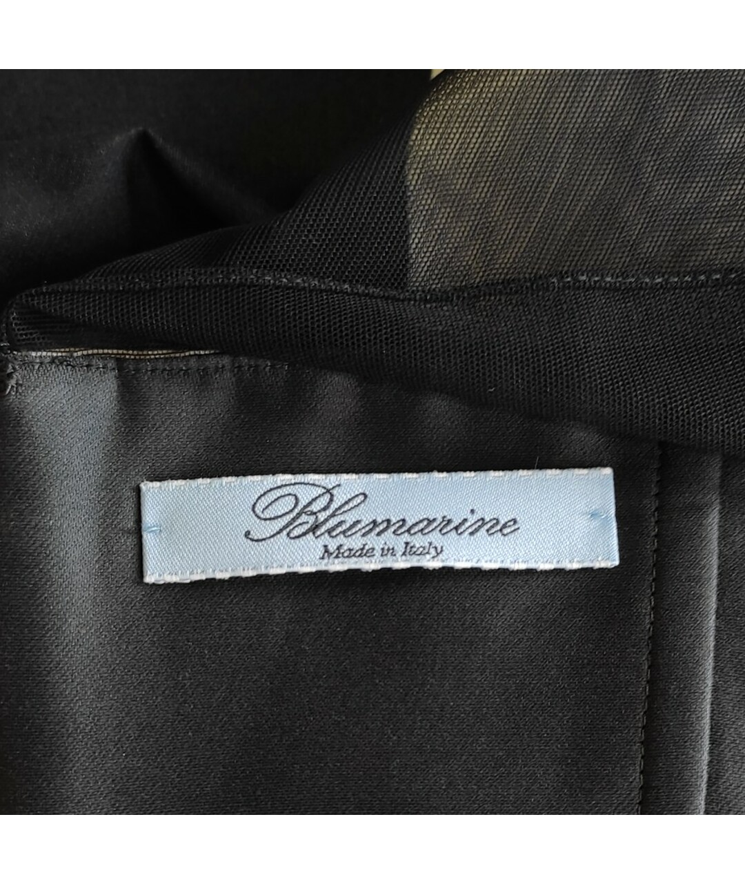 BLUMARINE Черное платье, фото 3
