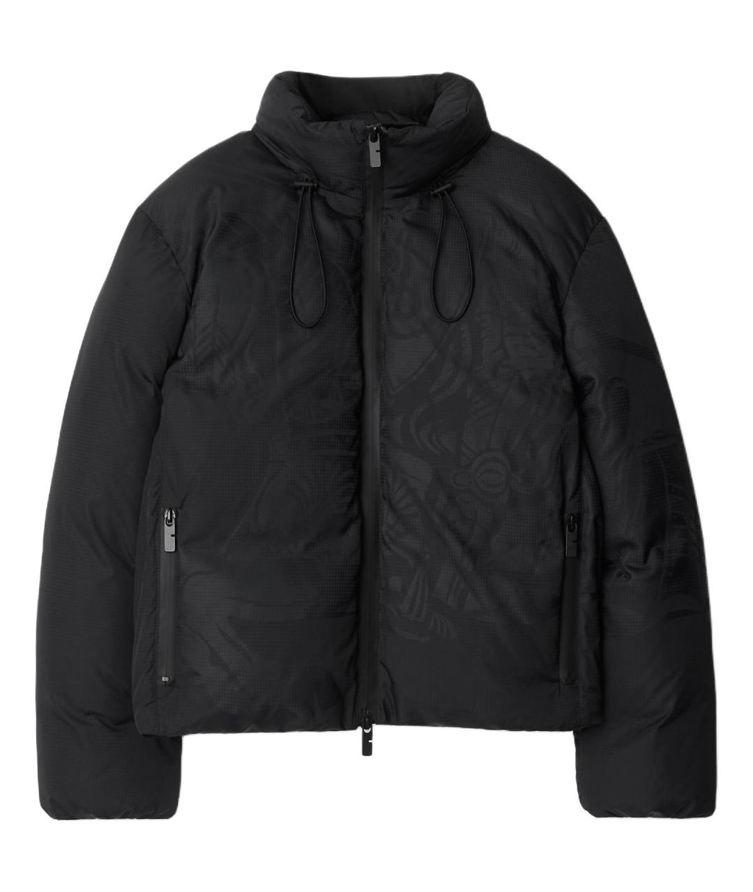 BURBERRY Серый пуховик, фото 1