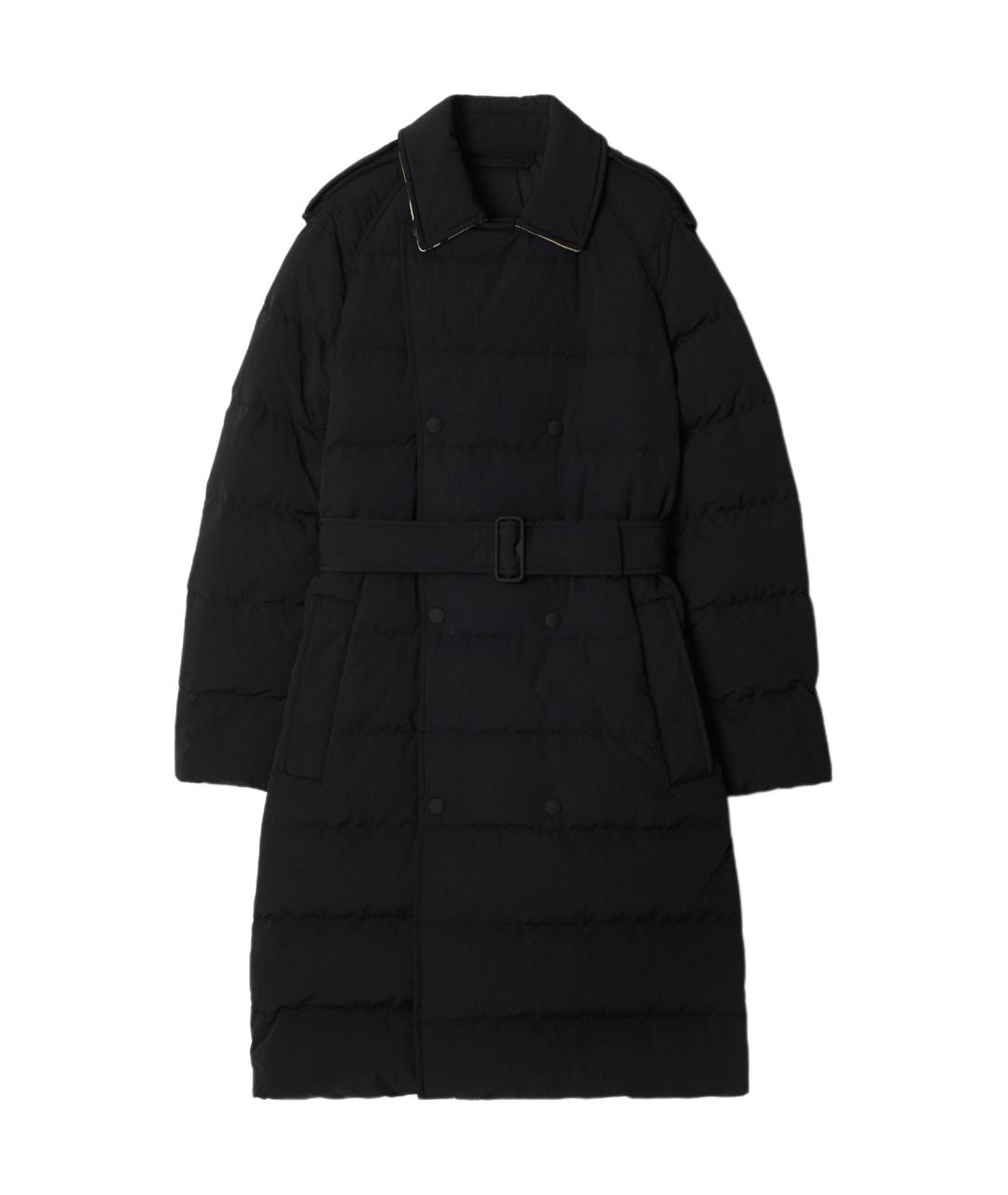 BURBERRY Черный пуховик, фото 1