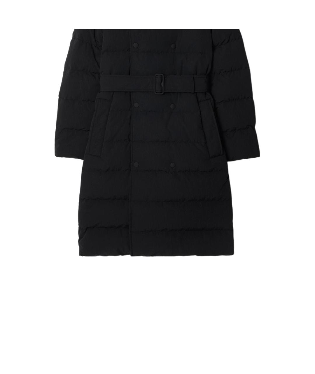 BURBERRY Черный пуховик, фото 7
