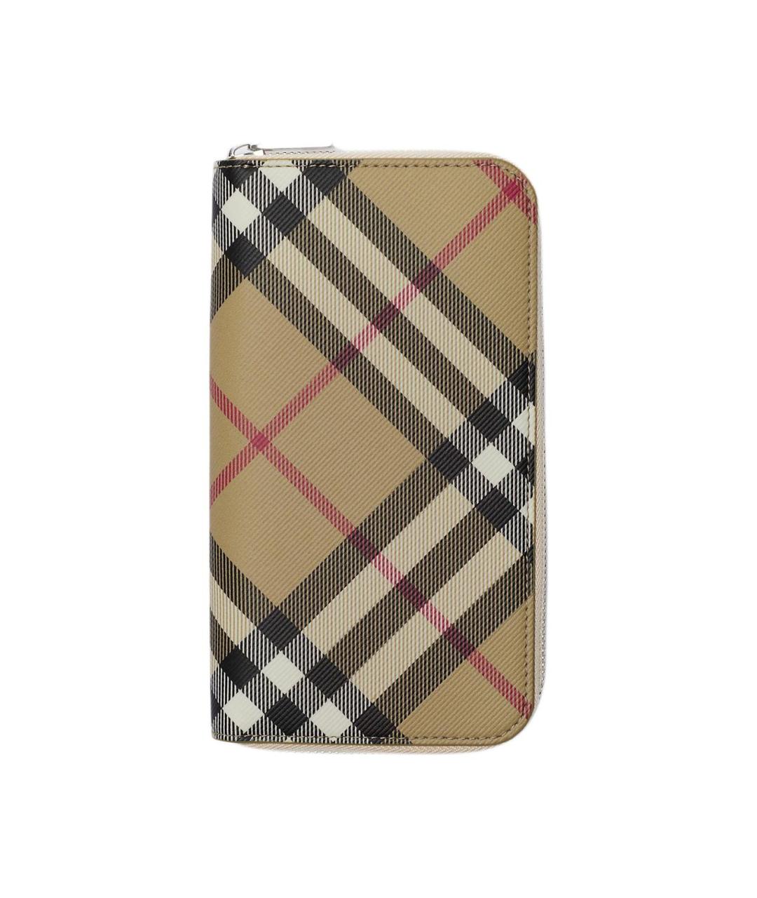 BURBERRY Бежевый кошелек, фото 1