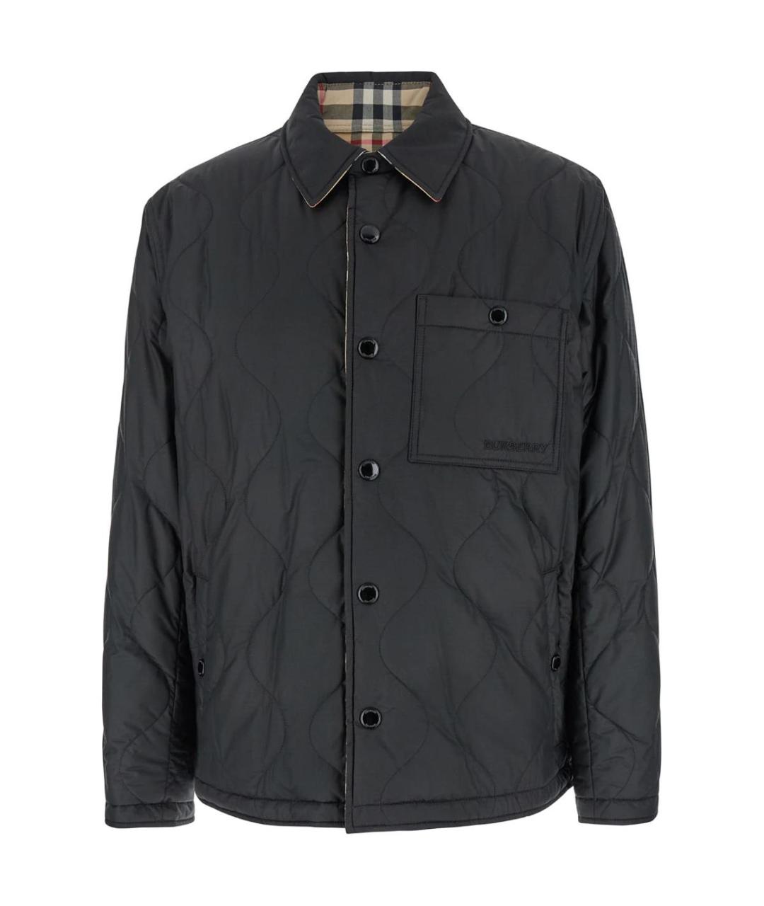BURBERRY Черная куртка, фото 1