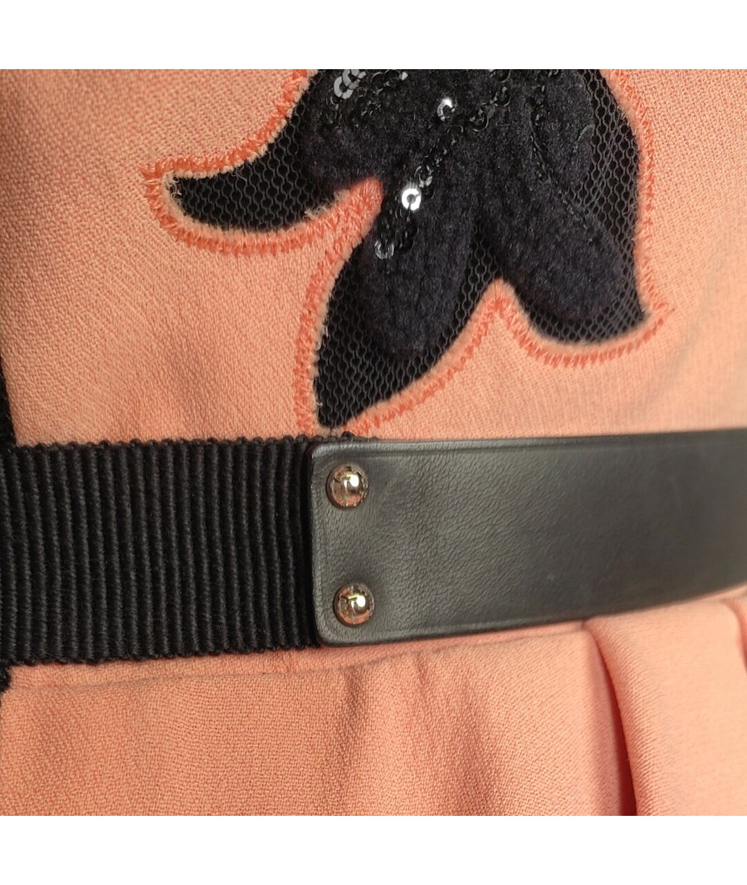 LOUIS VUITTON Коралловое платье, фото 3