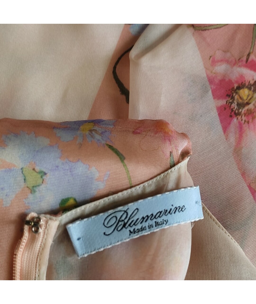 BLUMARINE Коралловое платье, фото 6