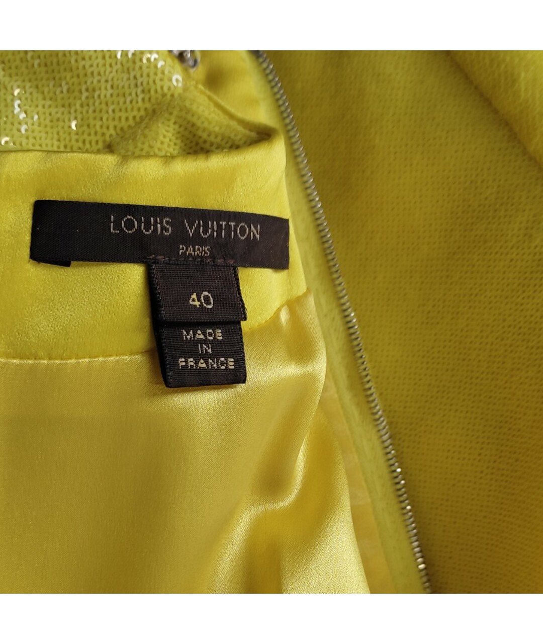LOUIS VUITTON Желтое платье, фото 3