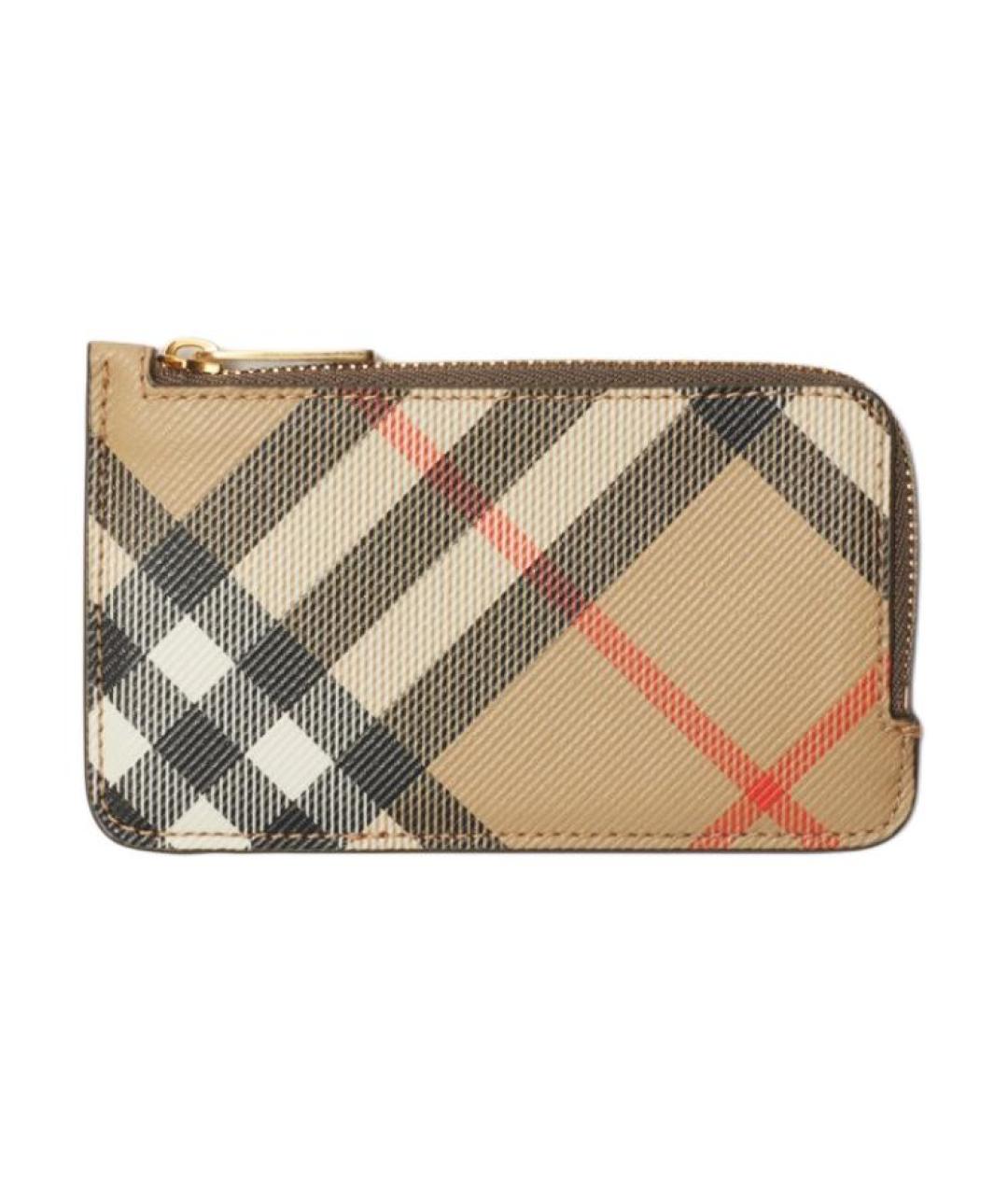 BURBERRY Бежевый кардхолдер, фото 1