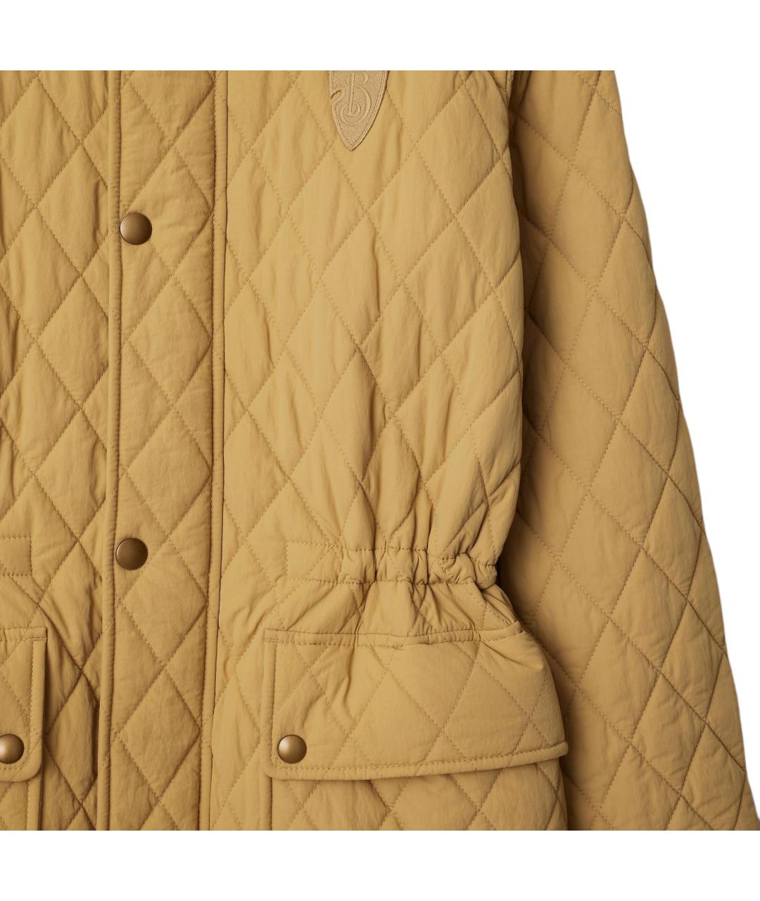BURBERRY Бежевый пуховик, фото 6