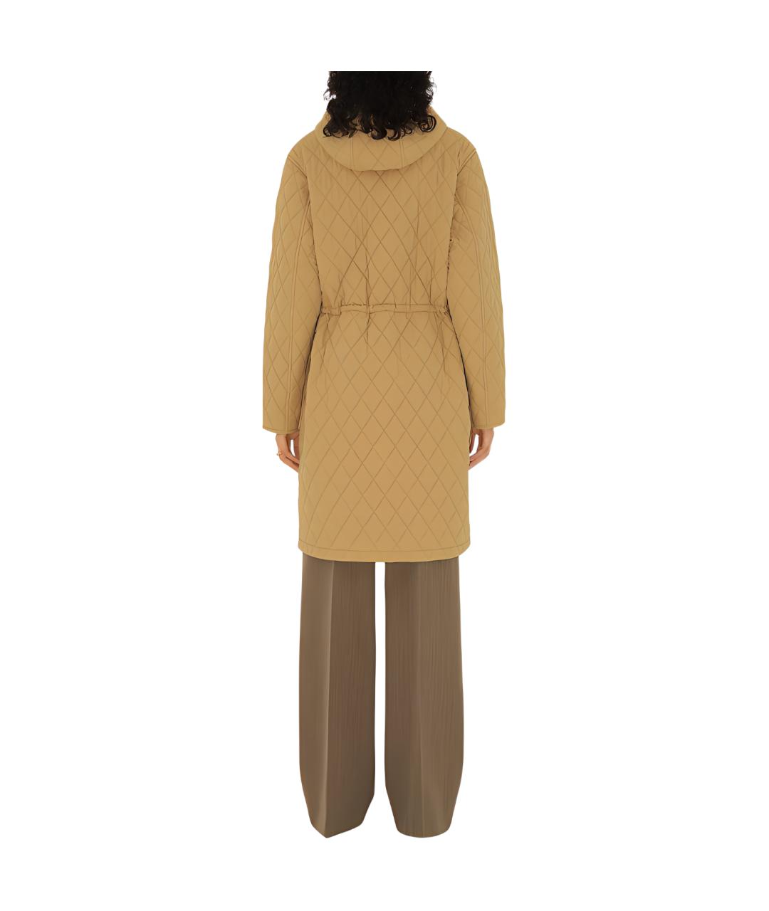 BURBERRY Бежевый пуховик, фото 4
