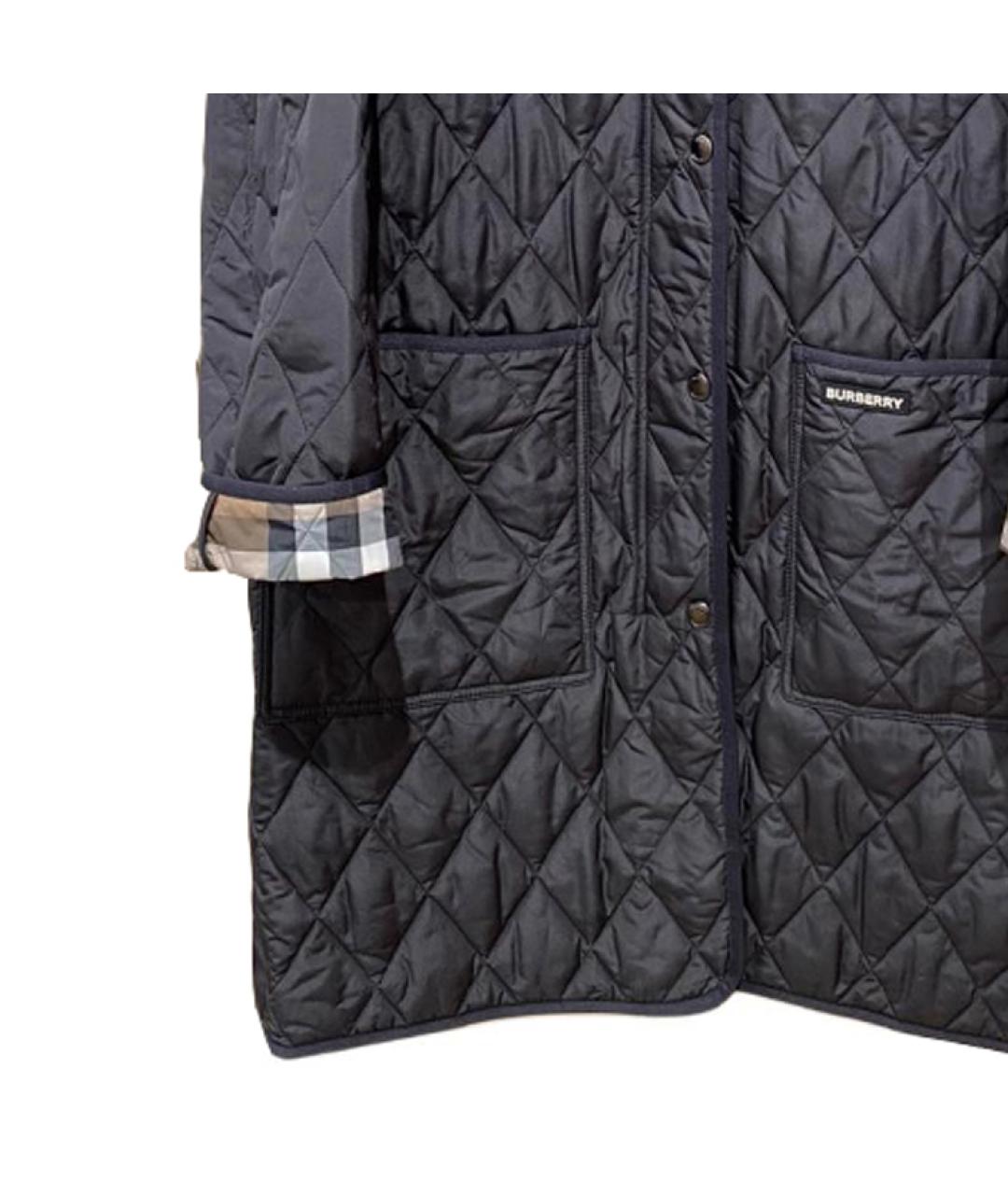 BURBERRY Черный пуховик, фото 2