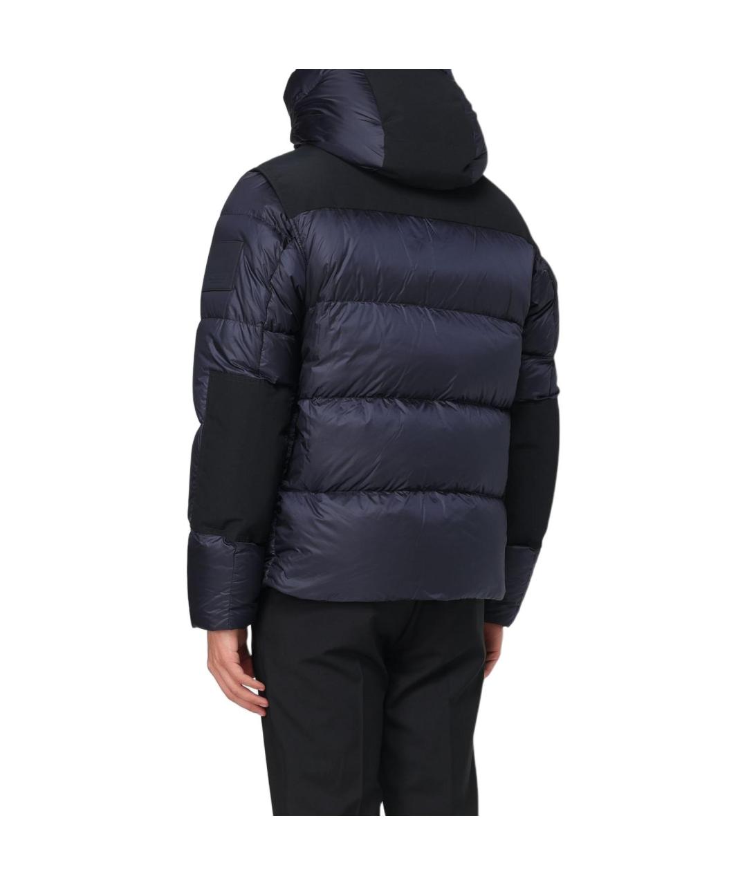 BURBERRY Темно-синий пуховик, фото 2