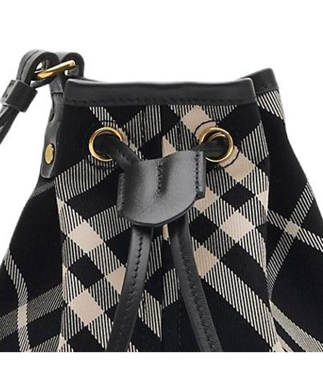 BURBERRY Черная сумка через плечо, фото 5