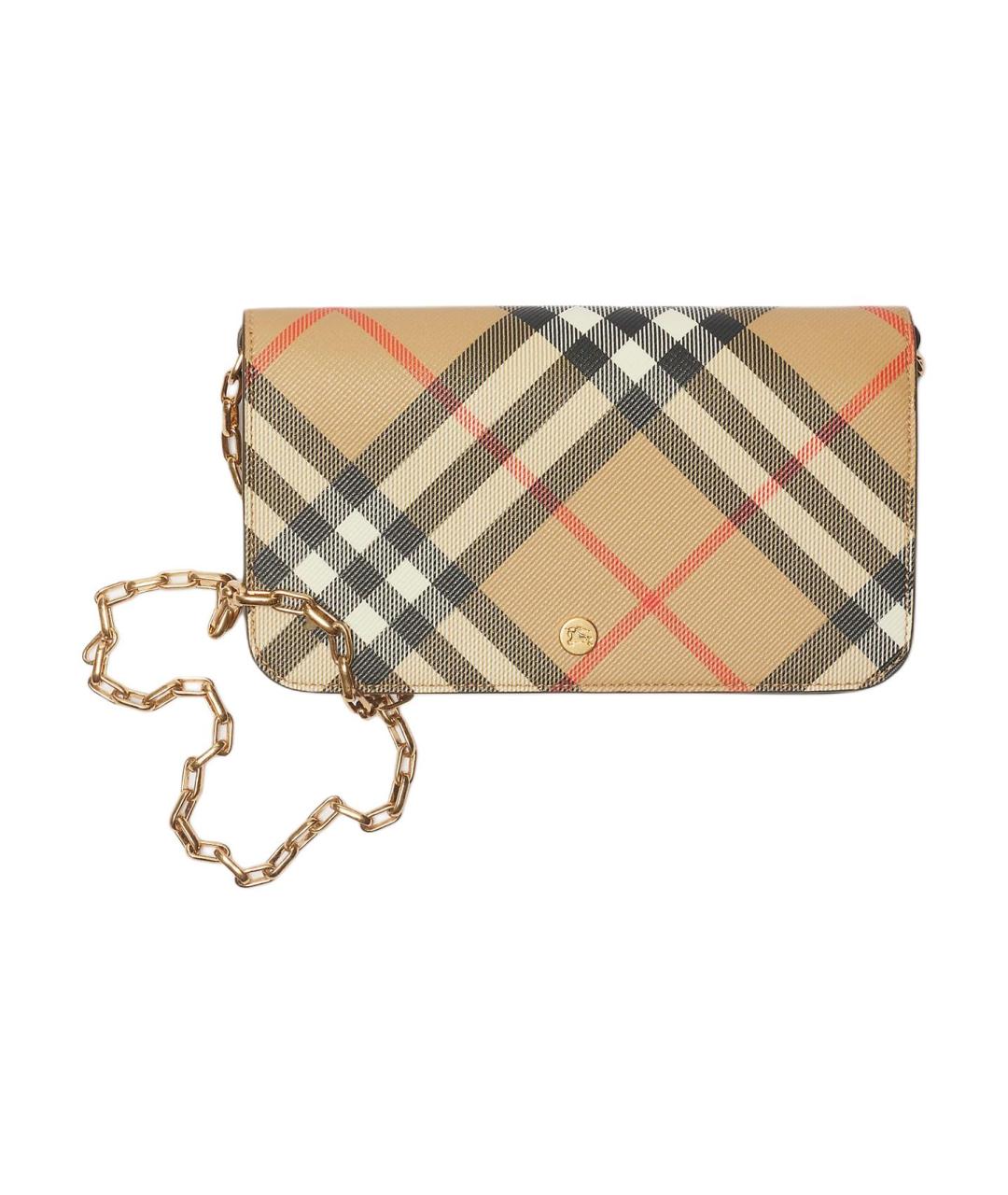 BURBERRY Бежевый кошелек, фото 1